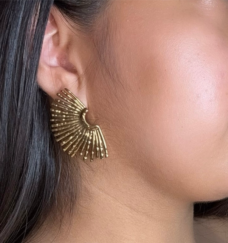 PENDIENTES RAYOS DE SOL