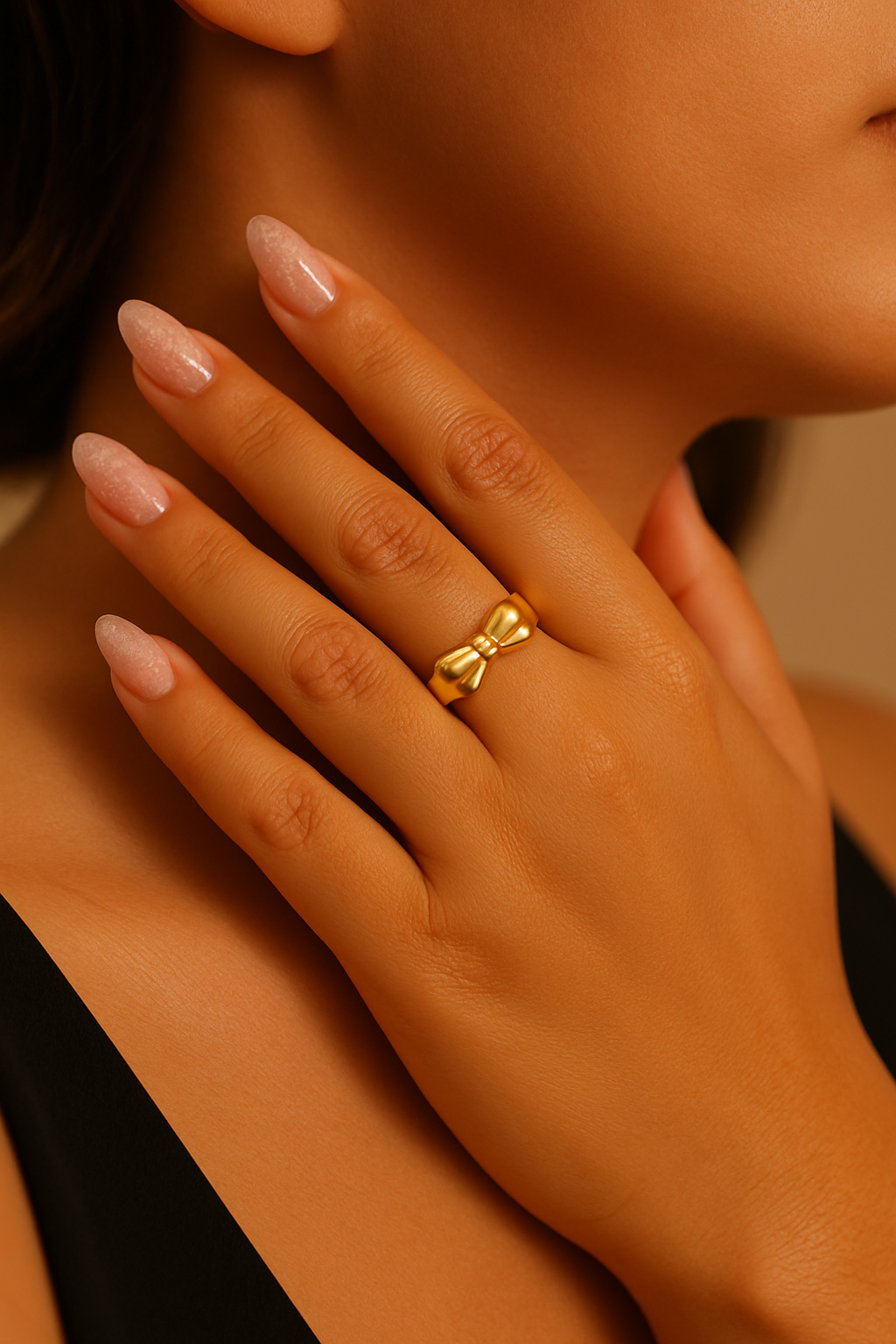ANILLO LAZO DORADO