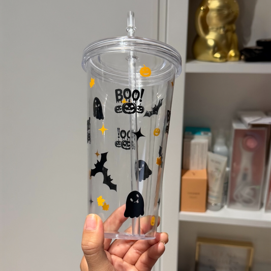 🎃 Vaso “BOO!” Edición Halloween 👻