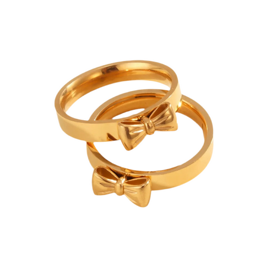 ANILLO LAZO DORADO
